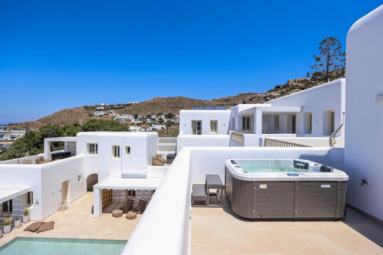Life Suites Tourlos Bagian luar foto